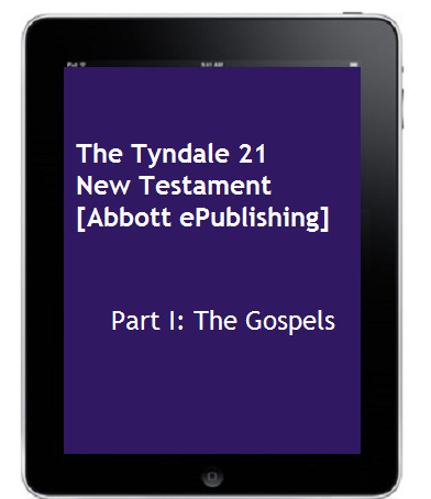 Tyndale21 Gospels - on an iPad